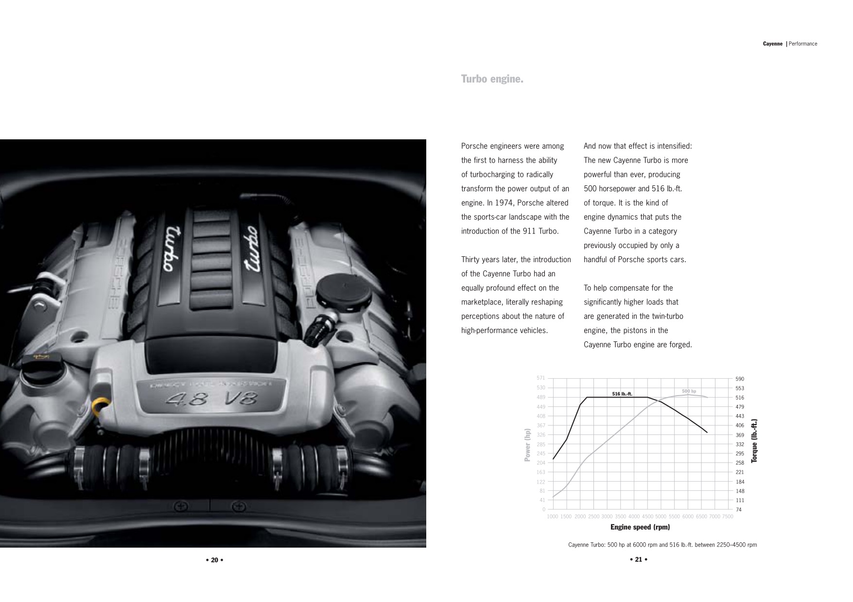 2008 Porsche Cayenne Brochure Page 64